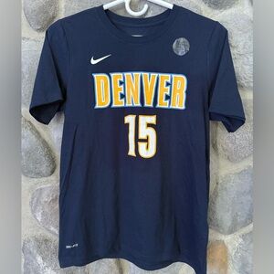 Nike NBA Denver Nuggets Nikola Jokić #15 Dri-Fit T-Shirt Navy Youth Large 14/16